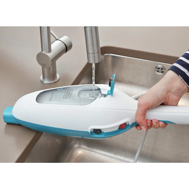 Vadrouille à Vapeur Classic De Black & Decker, 11,5 Po, Blanc 5 Vadrouille à Vapeur Classic De Black & Decker, 11,5 Po, Blanc – Image 5