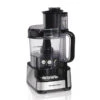 Robot Culinaire Stack & Snap De Hamilton Beach, 12 Tasses, Noir