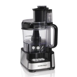Robot Culinaire Stack & Snap De Hamilton Beach, 12 Tasses, Noir