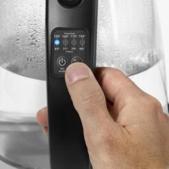 Bouilloire En Verre Starfrit Avec Contrôle De La Température Variable, 7 Tasses 9 Bouilloire En Verre Starfrit Avec Contrôle De La Température Variable, 7 Tasses -Appareils Électroménagers 06485531e L