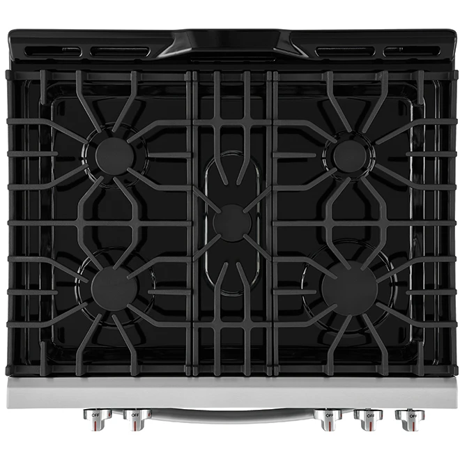 FRIGIDAIRE Cuisinière Autoportante à Gaz, 30", 5,0 Pi³, Inox 4 FRIGIDAIRE Cuisinière Autoportante à Gaz, 30", 5,0 Pi³, Inox – Image 4