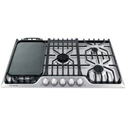 Surface De Cuisson Au Gaz Frigidaire Pro, 5 Brûleurs, 36 Po, 18 200 BTU, Acier Inoxydable 7 Surface De Cuisson Au Gaz Frigidaire Pro, 5 Brûleurs, 36 Po, 18 200 BTU, Acier Inoxydable -Appareils Électroménagers 10355417d L