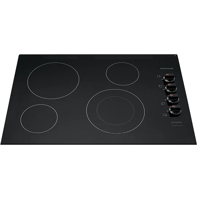 Surface De Cuisson Frigidaire électrique, 4 éléments, 30 Po, Noire 2 Surface De Cuisson Frigidaire électrique, 4 éléments, 30 Po, Noire – Image 2