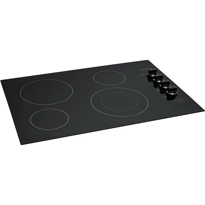 Surface De Cuisson Frigidaire électrique, 4 éléments, 30 Po, Noire 3 Surface De Cuisson Frigidaire électrique, 4 éléments, 30 Po, Noire – Image 3