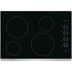 Surface De Cuisson électrique Frigidaire, Vitrocéramique, 4 éléments, 30 Po, Acier Inoxydable