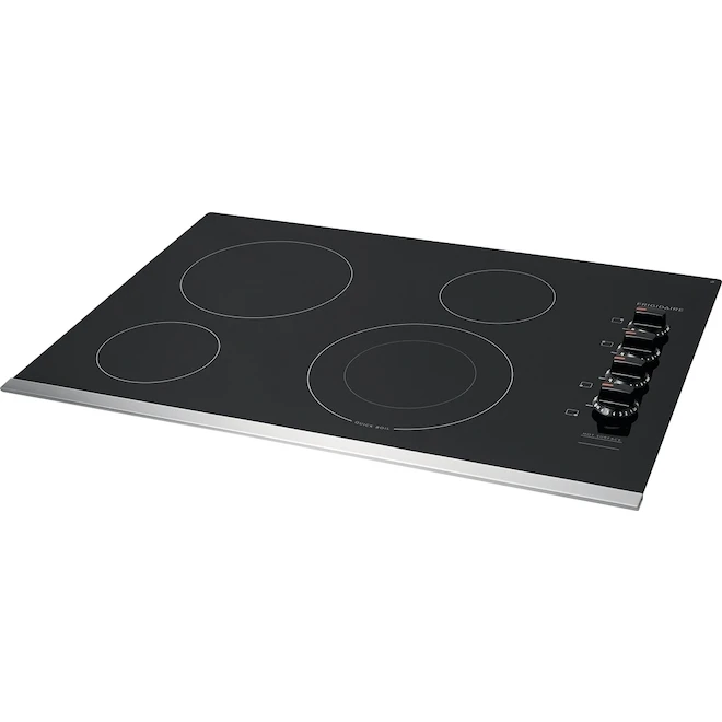Surface De Cuisson électrique Frigidaire, Vitrocéramique, 4 éléments, 30 Po, Acier Inoxydable 4 Surface De Cuisson électrique Frigidaire, Vitrocéramique, 4 éléments, 30 Po, Acier Inoxydable – Image 4