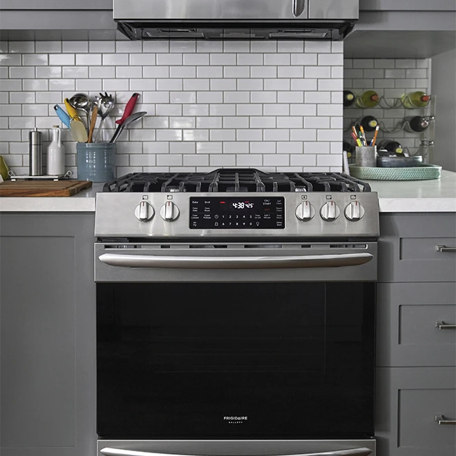 Cuisinière à Gaz Frigidaire Gallery à 5 Brûleurs, 30 Po, 5,6 Pi³, Acier Inoxydable 5 Cuisinière à Gaz Frigidaire Gallery à 5 Brûleurs, 30 Po, 5,6 Pi³, Acier Inoxydable – Image 5