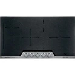 Surface De Cuisson à Induction Frigidaire Pro, 5 éléments, 36 Po, Noir, Acier Inoxydable