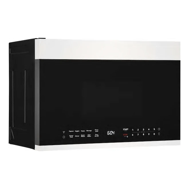 FRIGIDAIRE Four à Micro-ondes Avec Hotte Intégrée, 24 Po, Métal, Blanc 2 FRIGIDAIRE Four à Micro-ondes Avec Hotte Intégrée, 24 Po, Métal, Blanc – Image 2