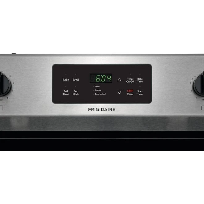 Cuisinière électrique Autoportante En Acier Inoxydable Frigidaire, Table De Cuisson à 4 Serpentins, Normes CSA, 5,3 Pi³ 5 Cuisinière électrique Autoportante En Acier Inoxydable Frigidaire, Table De Cuisson à 4 Serpentins, Normes CSA, 5,3 Pi³ – Image 5