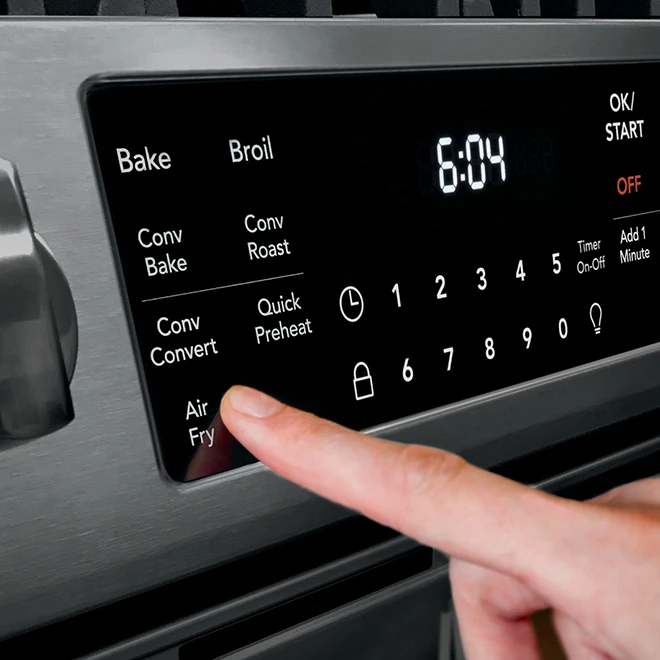 Cuisinière Frigidaire Gallery à 5 Brûleurs, 5,6 Pi³, Inox Noir 3 Cuisinière Frigidaire Gallery à 5 Brûleurs, 5,6 Pi³, Inox Noir – Image 3