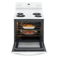 Cuisinière électrique Autoportante Frigidaire, Blanche, 4 éléments à Serpentin, 30 Po, 5,3 Pi³ 7 Cuisinière électrique Autoportante Frigidaire, Blanche, 4 éléments à Serpentin, 30 Po, 5,3 Pi³ -Appareils Électroménagers 10355493d L