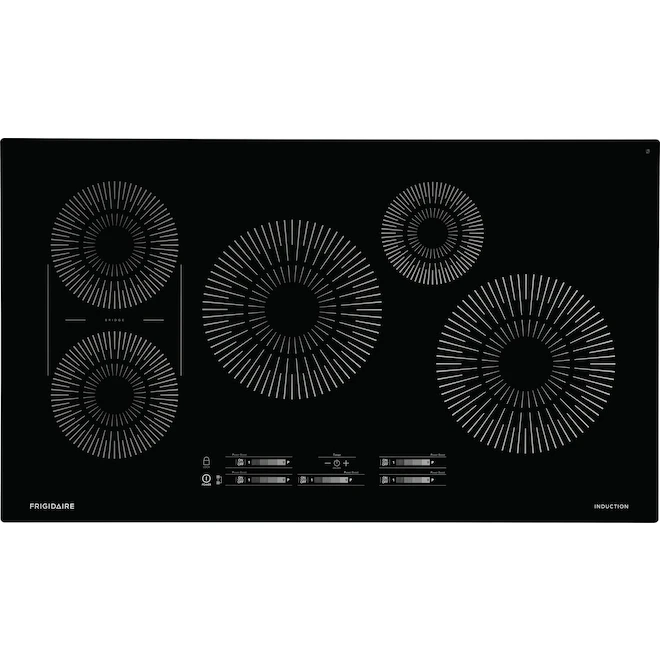 Surface De Cuisson à Induction De 36 Po Frigidaire, élément Pont, Noir 2 Surface De Cuisson à Induction De 36 Po Frigidaire, élément Pont, Noir – Image 2