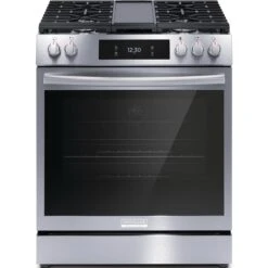 Cuisinière Autoportante Au Gaz De 30 Po Frigidaire Gallery, Convection Totale, Acier Inoxydable