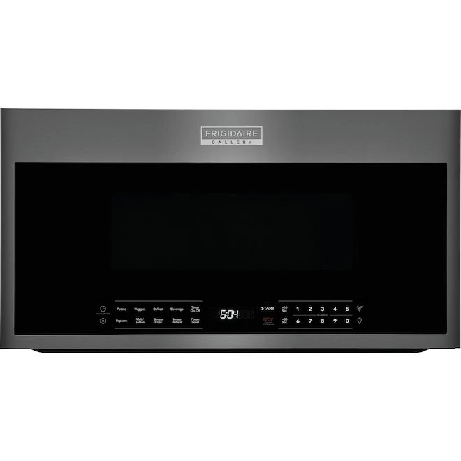 Four Micro-ondes à Hotte Intégrée 1,9 Pi³ Frigidaire Gallery, Acier Inoxydable Noir Antiempreinte 1 Four Micro-ondes à Hotte Intégrée 1,9 Pi³ Frigidaire Gallery, Acier Inoxydable Noir Antiempreinte