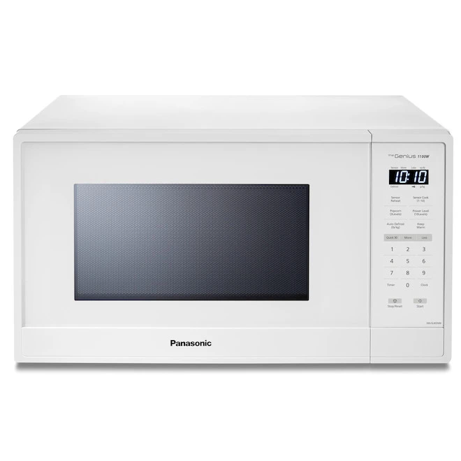 Four Micro-ondes Blanc 1,3 Pi³ Genius De Panasonic, 1100 W, Cuisson Par Capteur 1 Four Micro-ondes Blanc 1,3 Pi³ Genius De Panasonic, 1100 W, Cuisson Par Capteur