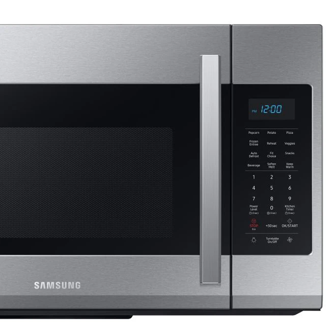 Micro-ondes De 400 Pcm En Acier Inoxydable Pour Dessus De Cuisinière De Samsung, 1,9 Pi³ 5 Micro-ondes De 400 Pcm En Acier Inoxydable Pour Dessus De Cuisinière De Samsung, 1,9 Pi³ – Image 5