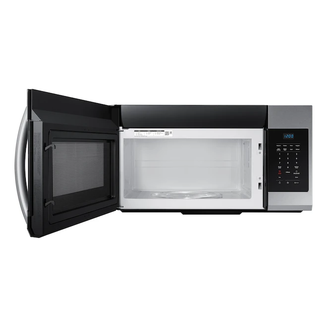 Micro-ondes En Acier Inoxydable Pour Dessus De Cuisinière De Samsung, 1,7 Pi³ 3 Micro-ondes En Acier Inoxydable Pour Dessus De Cuisinière De Samsung, 1,7 Pi³ – Image 3