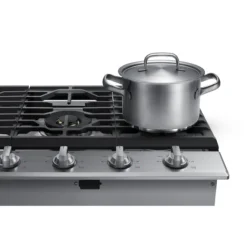Surface De Cuisson Au Gaz Samsung De 28,5 Po à 5 Brûleurs En Acier Inoxydable -Appareils Électroménagers 22945362e L