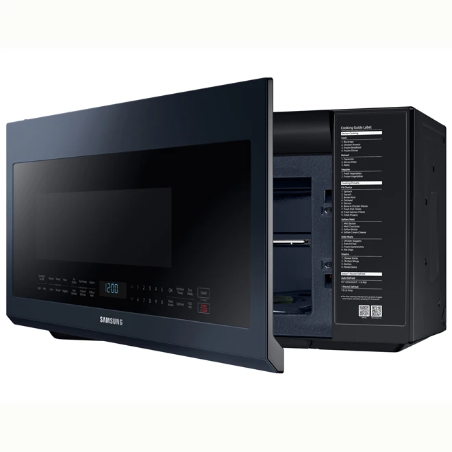 Four à Micro-ondes à Hotte Intégrée Samsung Bespoke De 2,1 Pi³ (bleu Marine Résistant Aux Empreintes) 5 Four à Micro-ondes à Hotte Intégrée Samsung Bespoke De 2,1 Pi³ (bleu Marine Résistant Aux Empreintes) – Image 5