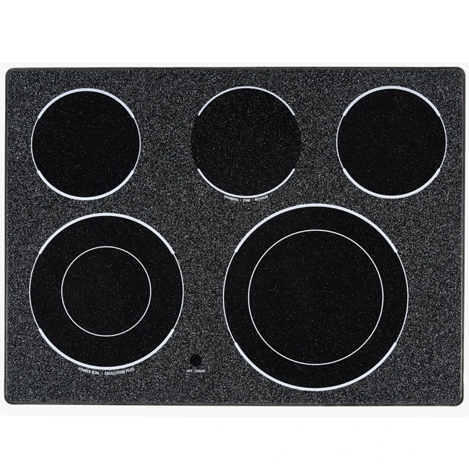 Cuisinière à Convection Autoportante GE, Surface 30 Po 5 éléments, Grille Ajustable Autonettoyante, éléments Dissimulés 4 Cuisinière à Convection Autoportante GE, Surface 30 Po 5 éléments, Grille Ajustable Autonettoyante, éléments Dissimulés – Image 4