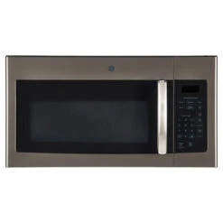 Four à Micro-ondes Avec Hotte Intégrée GE, 1000 W, 1,6 Pi³, Ardoise