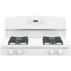 Cuisinière à Gaz Autoportante GE Appliances, 30 Po, 5,0 Pi³, Blanche, Brûleur Scellé 7 Cuisinière à Gaz Autoportante GE Appliances, 30 Po, 5,0 Pi³, Blanche, Brûleur Scellé -Appareils Électroménagers 23085454c L