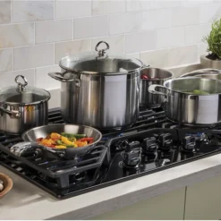 Surface De Cuisson Au Gaz GE, 5 Brûleurs, 30 Po, 15 000 BTU, Noir 6 Surface De Cuisson Au Gaz GE, 5 Brûleurs, 30 Po, 15 000 BTU, Noir -Appareils Électroménagers 23085462c L