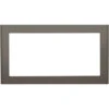 Ensemble D'encastrement Pour Micro-ondes GE, Acier Inoxydable, 27 Po L., Gris