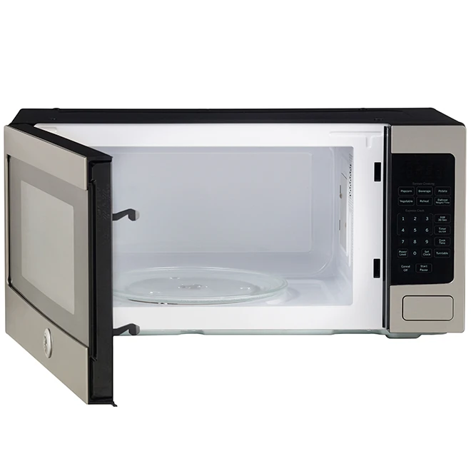 Profile Four à Micro-ondes De Comptoir, 800 W, 1,1 Pi³, Inox 2 Profile Four à Micro-ondes De Comptoir, 800 W, 1,1 Pi³, Inox – Image 2