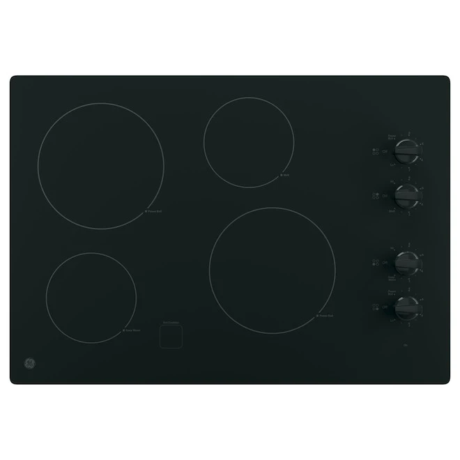 Surface De Cuisson électrique Encastrée GE Profile, 30 Po, Noir 1 Surface De Cuisson électrique Encastrée GE Profile, 30 Po, Noir
