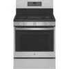 Cuisinière à Gaz GE Profile à Convection Avec Friture à Air. 5,6 Pi³, 30 Po, Acier Inoxydable