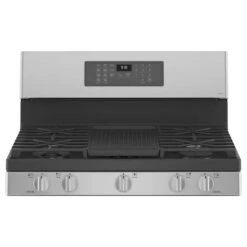 Cuisinière à Gaz GE Profile à Convection Avec Friture à Air. 5,6 Pi³, 30 Po, Acier Inoxydable 7 Cuisinière à Gaz GE Profile à Convection Avec Friture à Air. 5,6 Pi³, 30 Po, Acier Inoxydable -Appareils Électroménagers 23085768c L