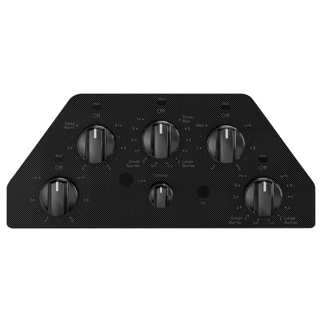 Surface De Cuisson électrique Encastrée 30 Po GE, Commande Par Bouton, Noire 3 Surface De Cuisson électrique Encastrée 30 Po GE, Commande Par Bouton, Noire – Image 3