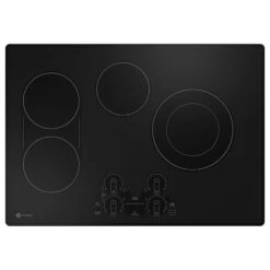 Surface De Cuisson électrique Encastrée à Commande Tactile 30 Po GE Profile, 4 éléments, Noire