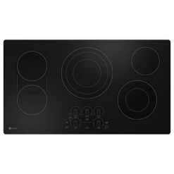 Table De Cuisson électrique Encastrée à Commandes Tactiles 36 Po GE Profile, Noire, 5 éléments