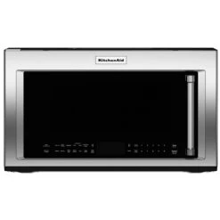 KitchenAid Fours à Micro-ondes à Hotte Intégrée, 1,9 Pi³, Inox