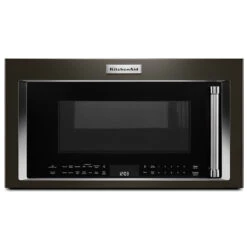 Four à Micro-ondes à Convection Avec Hotte Intégrée KitchenAid, 1000 W, 1,9 Pi³, Acier Inoxydable Noir