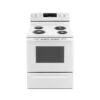 Cuisinière électrique Amana, Blanche, 4,8 Pi³, 30 Po, Fonction Autonettoyante