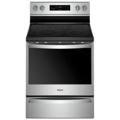 Whirlpool Cuisinière électrique à Convection, 6,4 Pi³, Inox