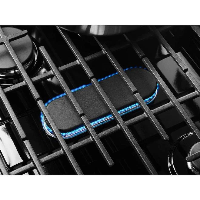 Whirlpool Cuisinière Au Gaz à Ventilateur De Convection, 5,8 Pi³, Noir 2 Whirlpool Cuisinière Au Gaz à Ventilateur De Convection, 5,8 Pi³, Noir – Image 2