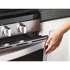 Whirlpool Cuisinière Au Gaz à Ventilateur De Convection, 5,8 Pi³, Inox -Appareils Électroménagers 30005552e L