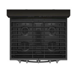 Whirlpool Cuisinière Au Gaz Intelligente, 5,8 Pi³, Inox Noir -Appareils Électroménagers 30005553c L