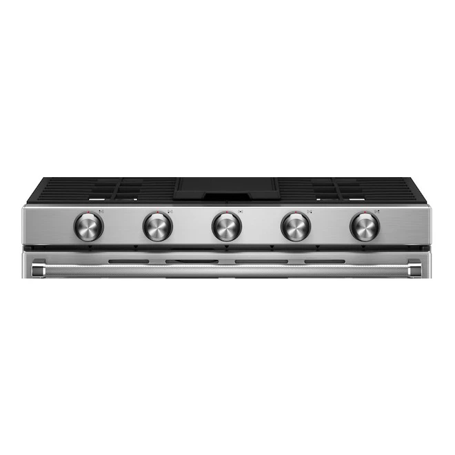 KitchenAid Cuisinière Biénergie, Gaz/convection, Four Double, 6,7 Pi³ 4 KitchenAid Cuisinière Biénergie, Gaz/convection, Four Double, 6,7 Pi³ – Image 4