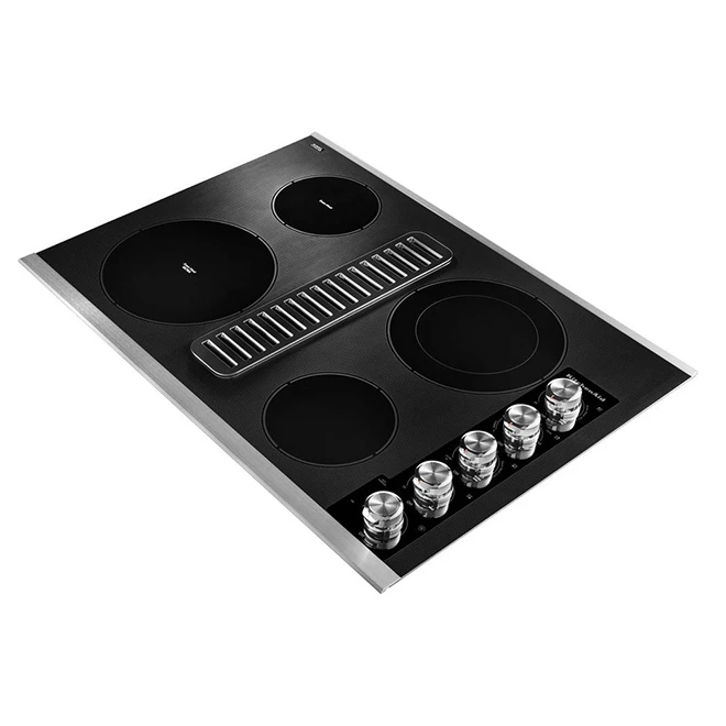 Table De Cuisson électrique KitchenAid De 30 Po Avec Ventilateur, Acier Inoxydable 2 Table De Cuisson électrique KitchenAid De 30 Po Avec Ventilateur, Acier Inoxydable – Image 2