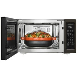 Four Micro-ondes à Convection KitchenAid, 1,5 Pi³, 1400 W, Noir 5 Four Micro-ondes à Convection KitchenAid, 1,5 Pi³, 1400 W, Noir -Appareils Électroménagers 30005737c L