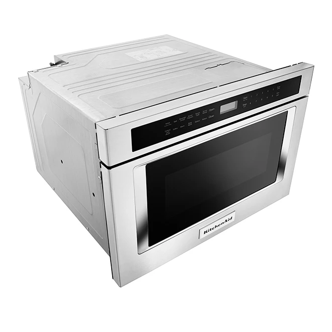 KitchenAid Four à Micro-ondes Sous-comptoir, Tiroir, 24", Inox 4 KitchenAid Four à Micro-ondes Sous-comptoir, Tiroir, 24", Inox – Image 4