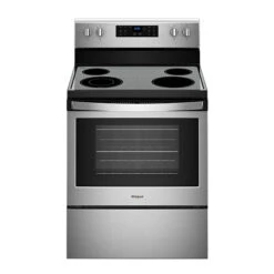 Cuisinière Autoportante électrique Avec Convection Véritable Par Whirlpool, 30 Po, 5,3 Pi³, Acier Inoxydable
