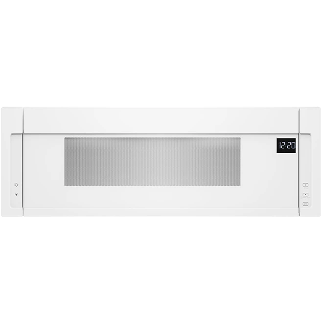 Whirlpool Four Micro-ondes Avec Hotte Intégrée, 1,1 Pi³, 900 W, Blanc 1 Whirlpool Four Micro-ondes Avec Hotte Intégrée, 1,1 Pi³, 900 W, Blanc