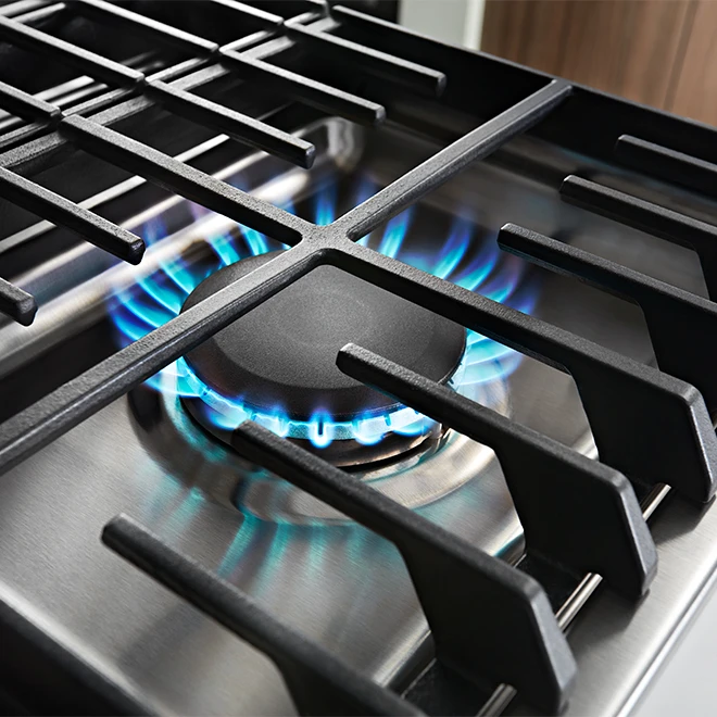 Surface De Cuisson Au Gaz KitchenAid, évacuation Descendante, 5 Brûleurs, 36 Po, Acier Inoxydable 3 Surface De Cuisson Au Gaz KitchenAid, évacuation Descendante, 5 Brûleurs, 36 Po, Acier Inoxydable – Image 3